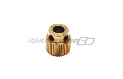 CR-10 Stock Brass Extruder Gear Replacement for CR-10-S4, CR-10, CR-10S, CR-10-S5